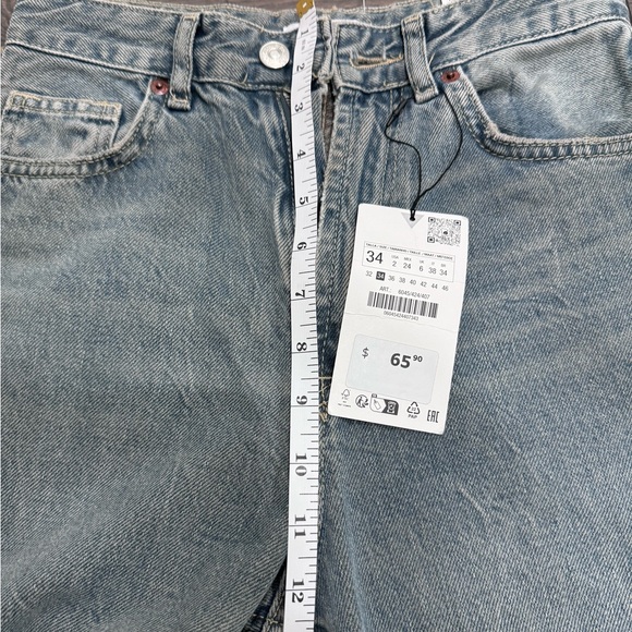 Zara Women’s Wide Leg jeans, BNWT, size 2 - Picture 6 of 6